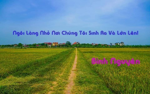 Chùm thơ giới thiệu tình quê hương của tác giả Nguyên Cương